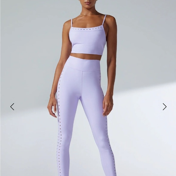 NWT GIGI C Revolve Lavender Leggings - Picture 1 of 8